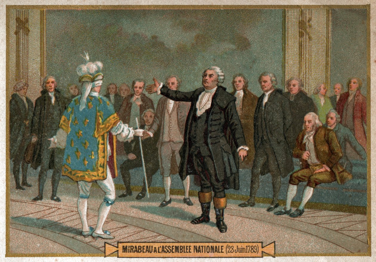 Estates General Versaillesissa. Estates General Versaillesissa. tekijältä Ferdinand Georg Waldmuller
