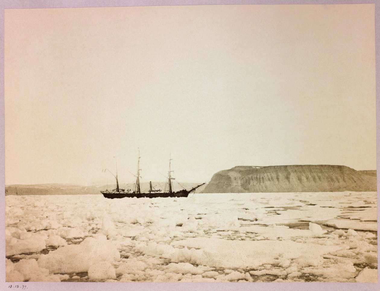 Kapteeni George Naresin (1831-1915) arktinen tutkimusmatka (1875-1876): H tekijältä Frederick (attr. to) Barnard