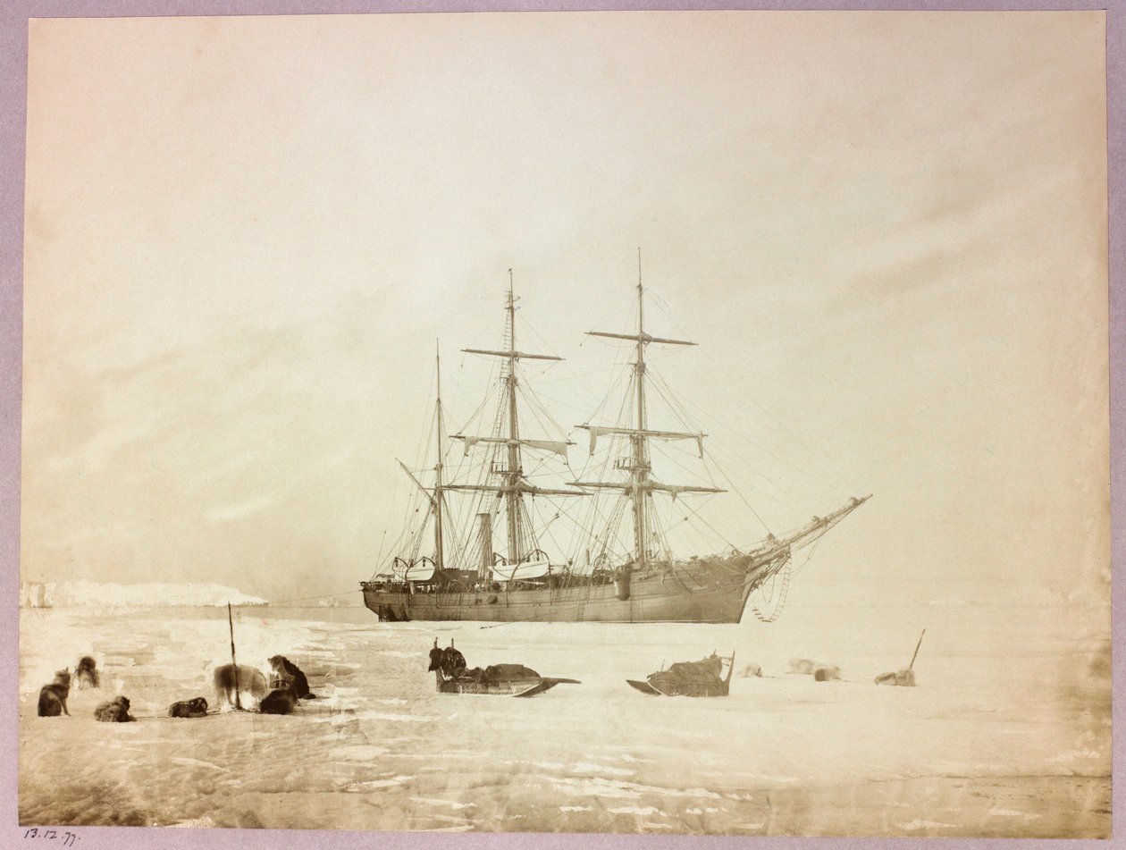 Kapteeni George Naresin (1831-1915) arktinen tutkimusmatka (1875-1876): H tekijältä Frederick (attr. to) Barnard