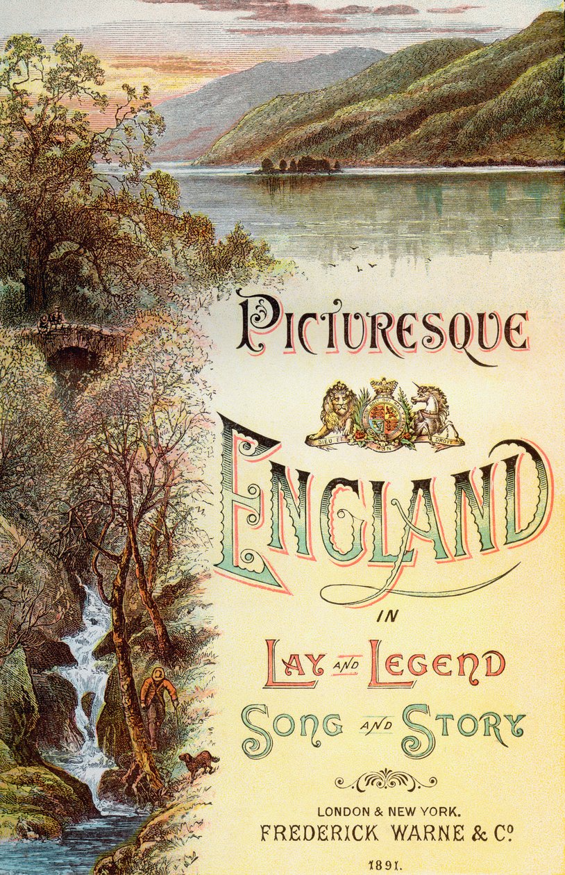 Etukappale kirjaan Picturesque England, Its Landmarks and Historic Haunts, julkaistu 1891 tekijältä . .