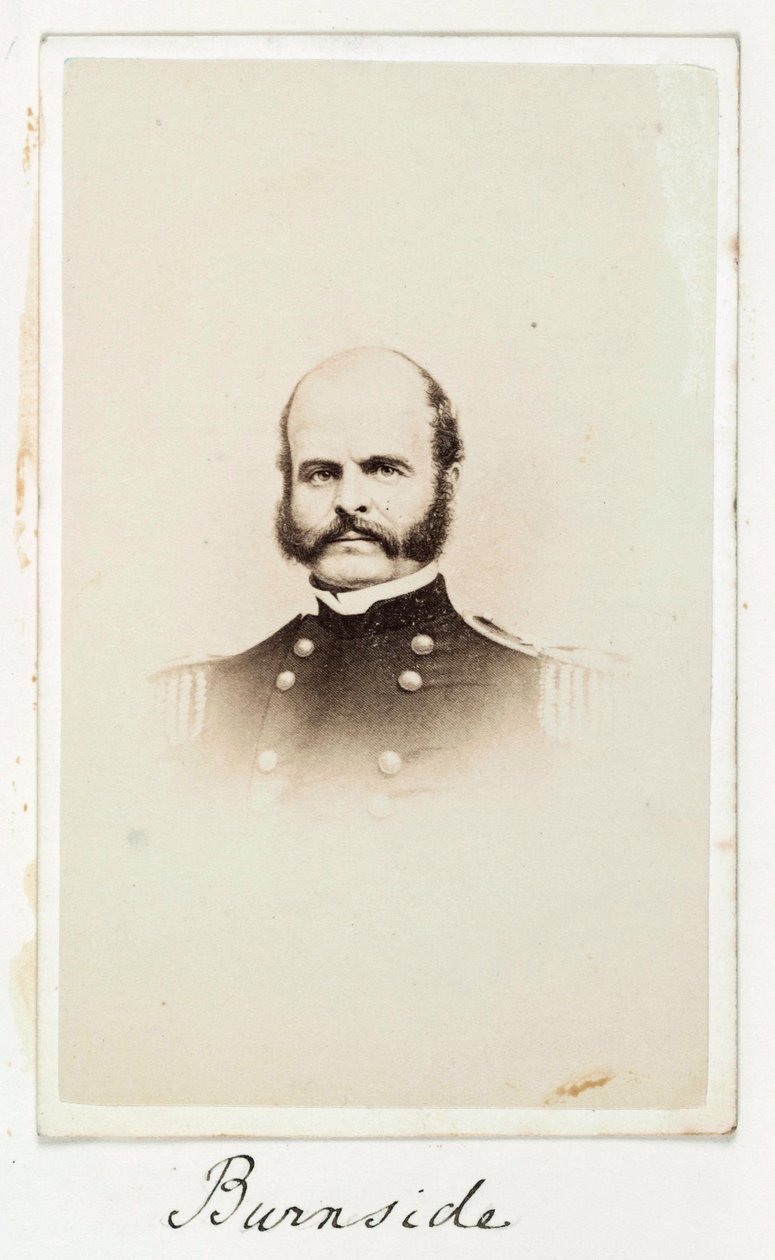 Kenraali Burnside, n. 1863 tekijältä Frederick (attr. to) Barnard