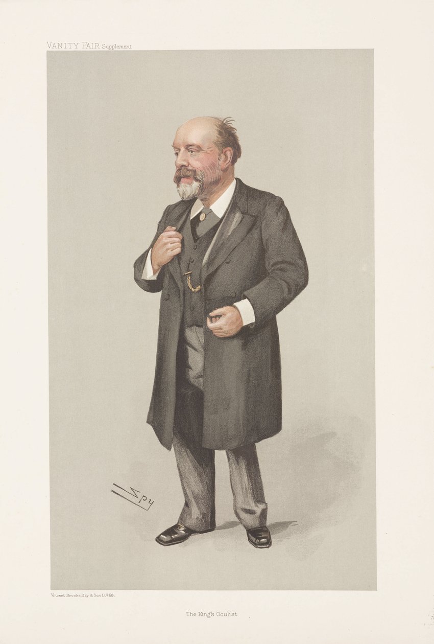 George Anderson Critchett, silmäkirurgi tekijältä Frederick (attr. to) Barnard
