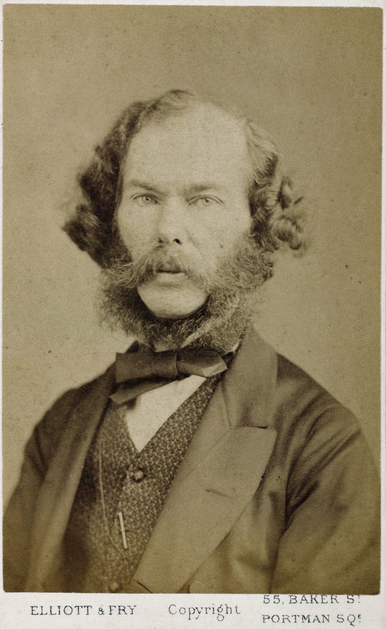 George Henry Lewes, englantilainen kirjailija ja filosofi, c 1865-1878 tekijältä Ferdinand Georg Waldmuller