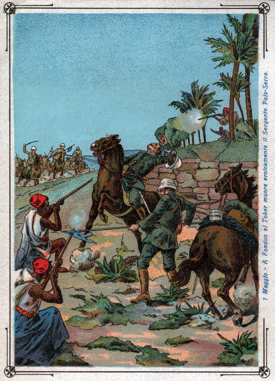 Italian-Turkin sota. Italian Turkin sota. tekijältä Ferdinand Georg Waldmuller