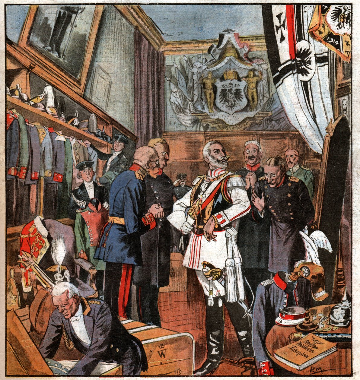 Guillaume II. Vilhelm II. tekijältä Ferdinand Georg Waldmuller
