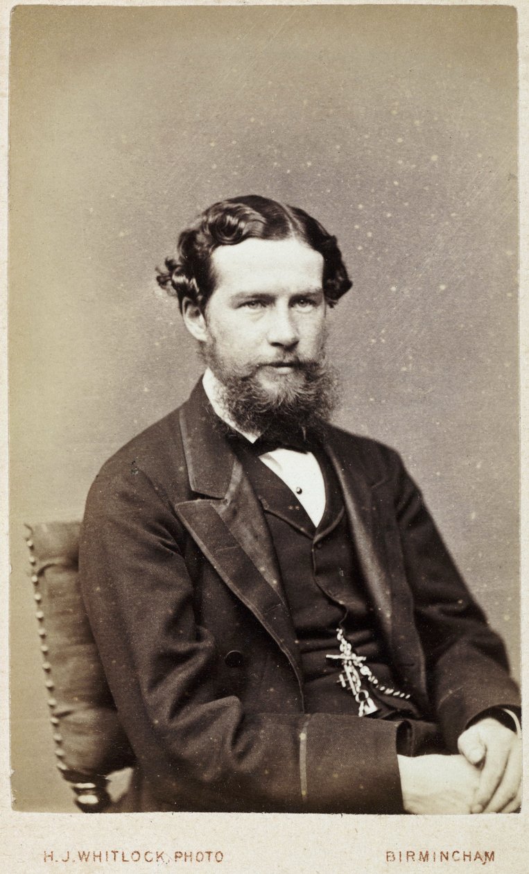 John Lubbock, Baron Avebury, n. 1870 tekijältä Ferdinand Georg Waldmuller
