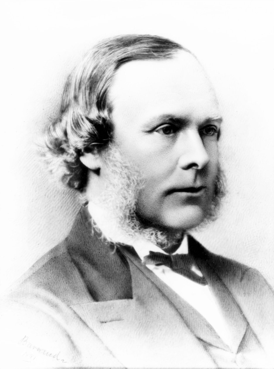 Joseph Lister, englantilainen kirurgi ja antiseptisen kirurgian perustaja tekijältä Ferdinand Georg Waldmuller