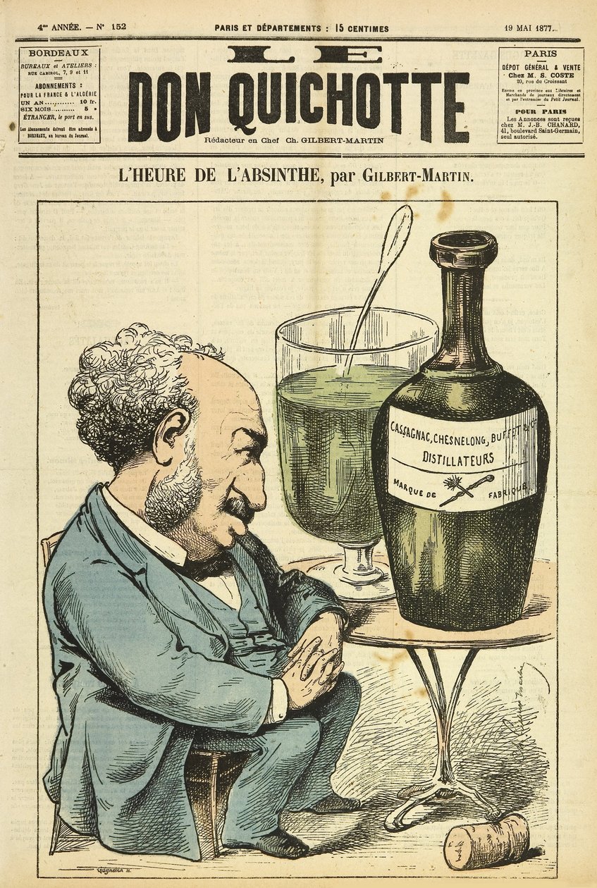 Absinttitunti tekijältä Frederick (attr. to) Barnard