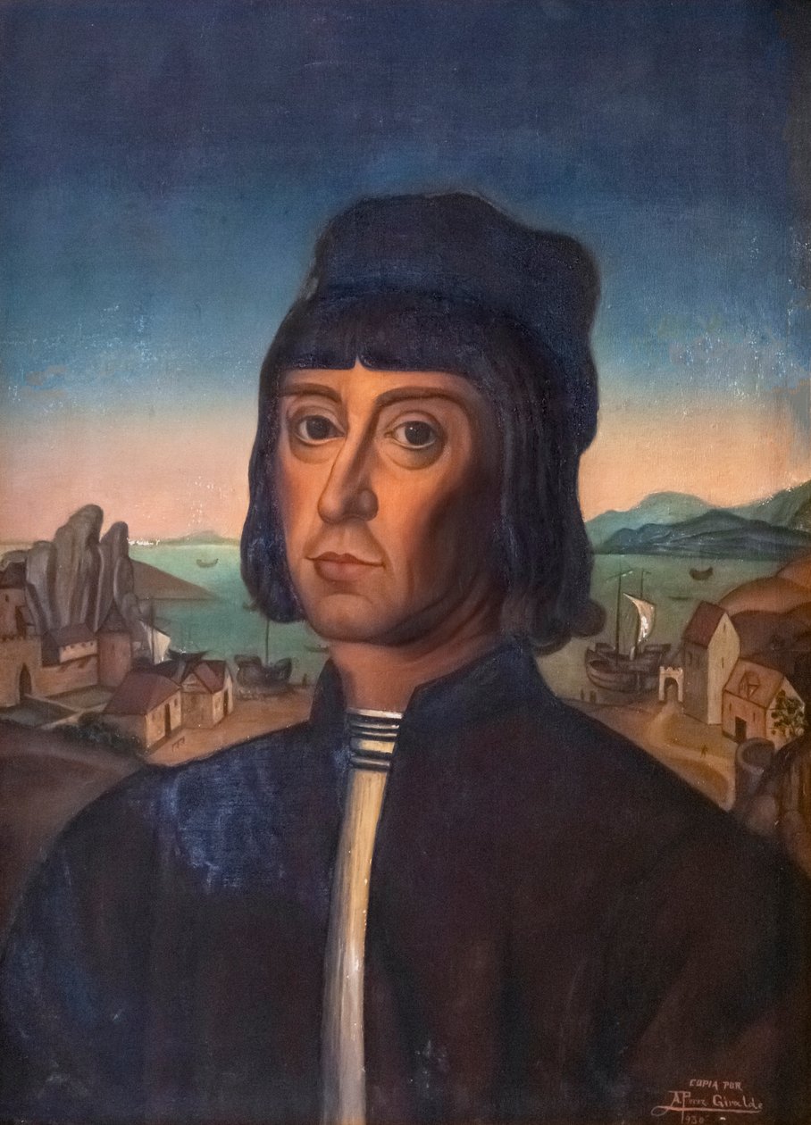 Martin Alonso Pinzon, muotokuva, 2020 (kuva) tekijältä . .