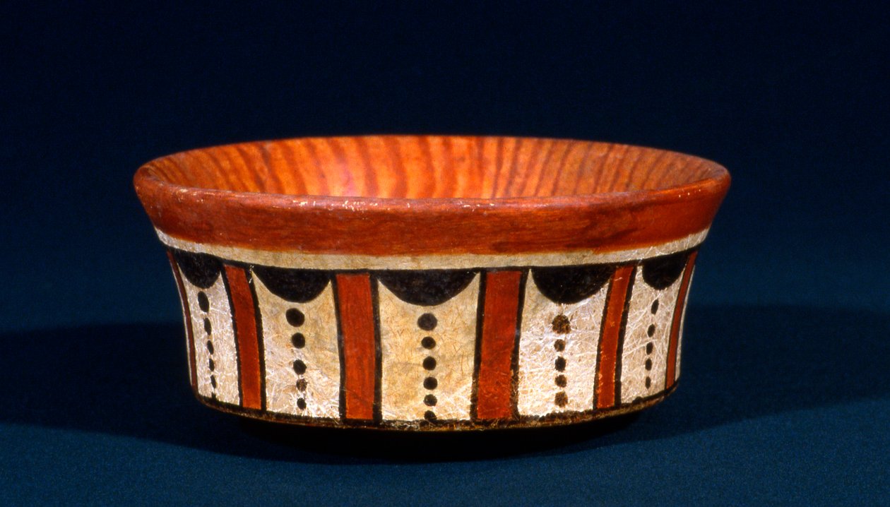 Mayojen hautausalus Tikalista, Guatemalassa, myöhäisklassinen aika, n. 600-900 jKr (keraaminen) tekijältä Hippolyte Lalaise Devéria