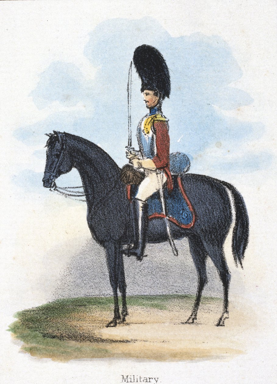 Armeija", n. 1845 tekijältä Frederick (attr. to) Barnard