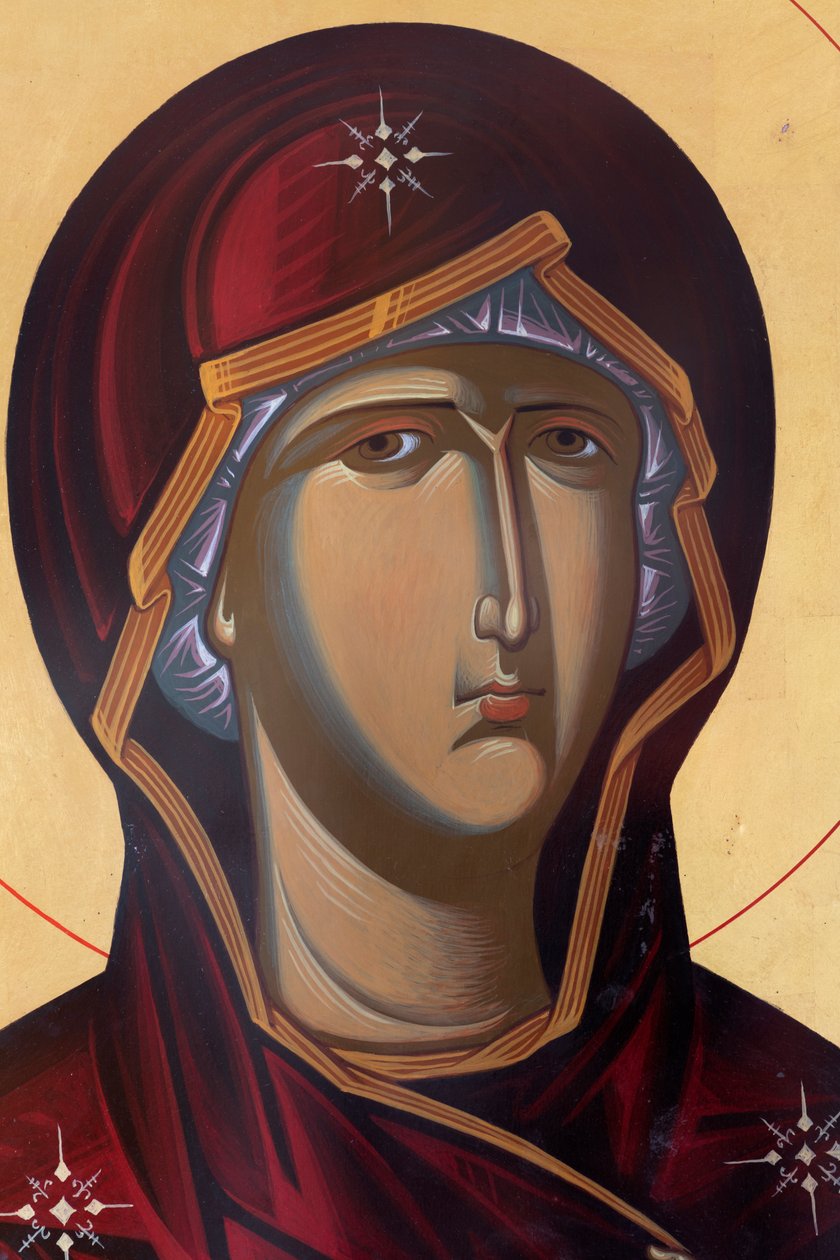 Luostari (Pangarati manastirea). Vanha kirkko. Sisustus. tekijältä . .