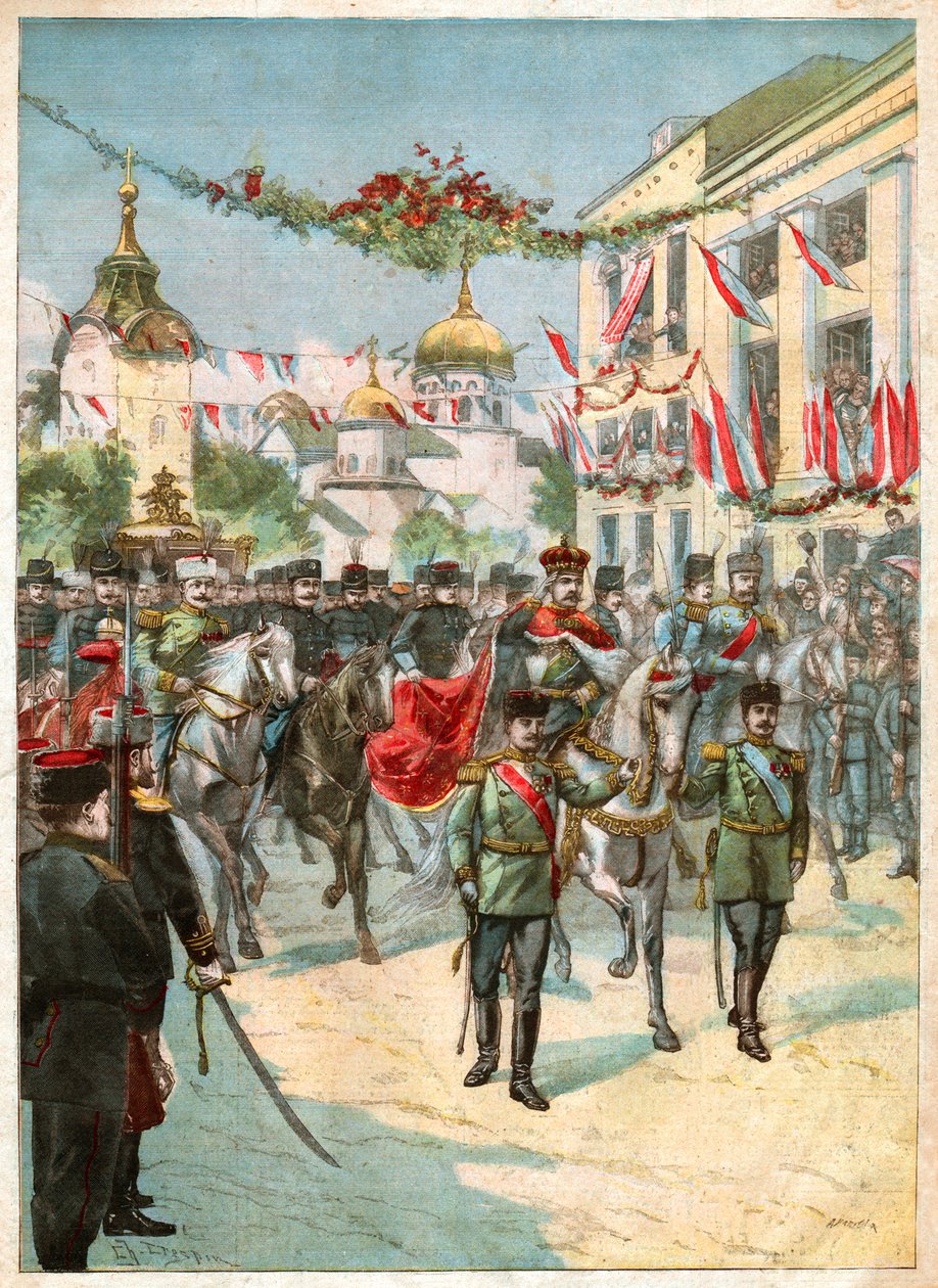 PIerre Ier de Serbie. Serbian Pietari I. tekijältä John Pardon