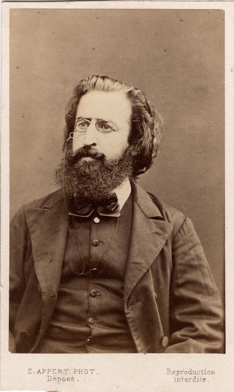Pariisin kommuuni (1871): Theophile Ferren (1846-1871) kommuunin jäsenen muotokuva. Valokuvaus Apert. Mitat 10,5x6,3 cm tekijältä Frederick (attr. to) Barnard