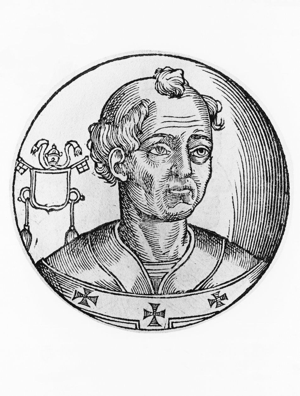 Anastasius III:n (kuollut 913) muotokuva tekijältä William Walcutt