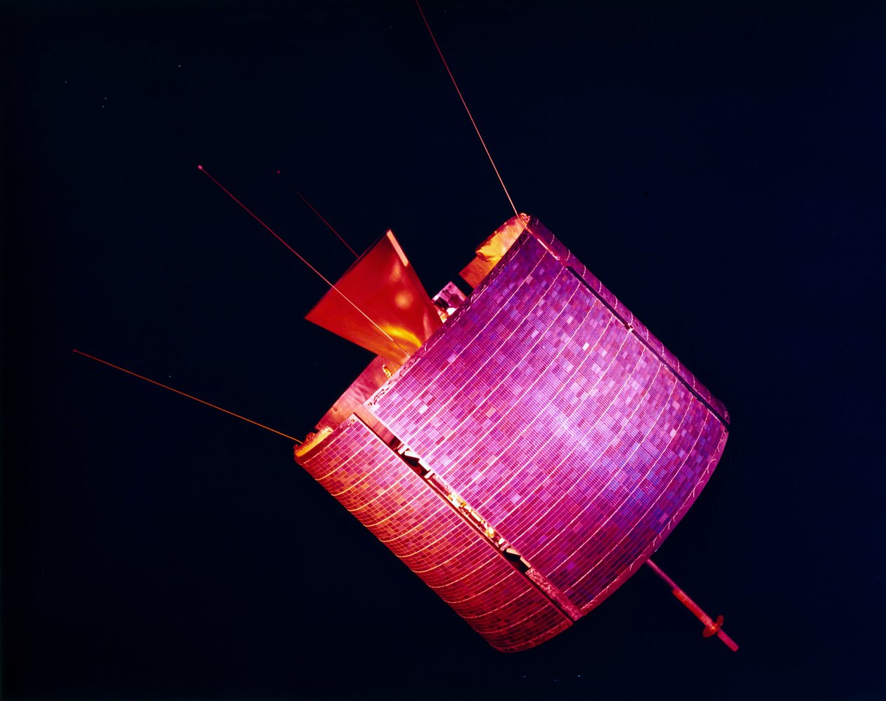 Satelliitit, armeija, USA The Early Bird -satelliitti tekijältä Ferdinand Georg Waldmuller