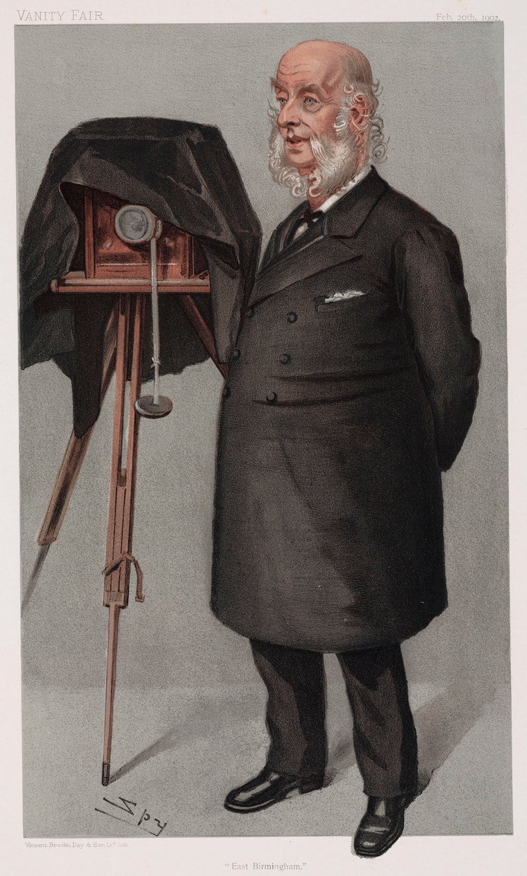 Sir John Benjamin Stone, englantilainen valokuvaaja tekijältä Henry Charles Fehr