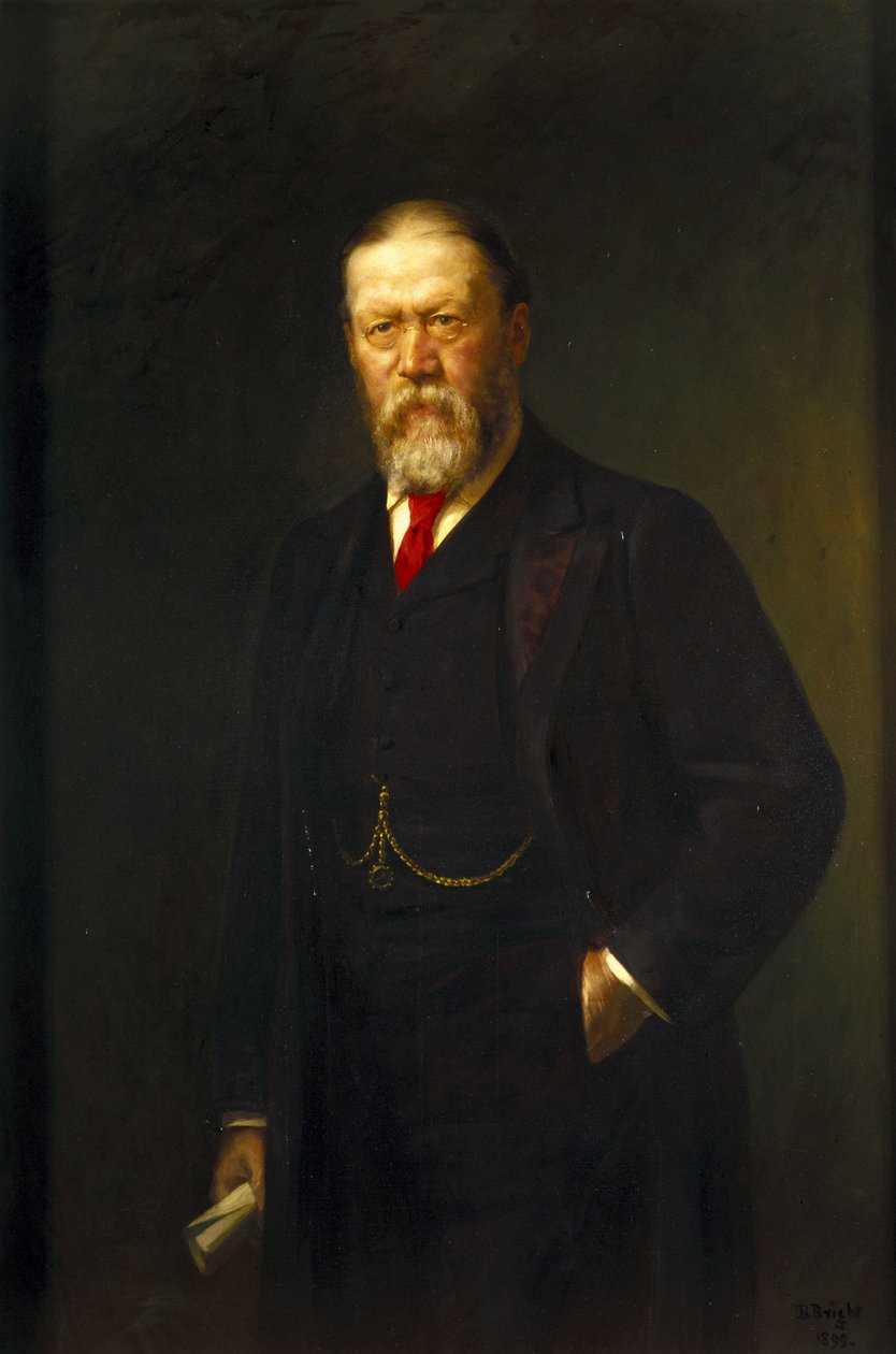 Sir William Henry Preece, walesilainen sähköinsinööri tekijältä Ferdinand Georg Waldmuller