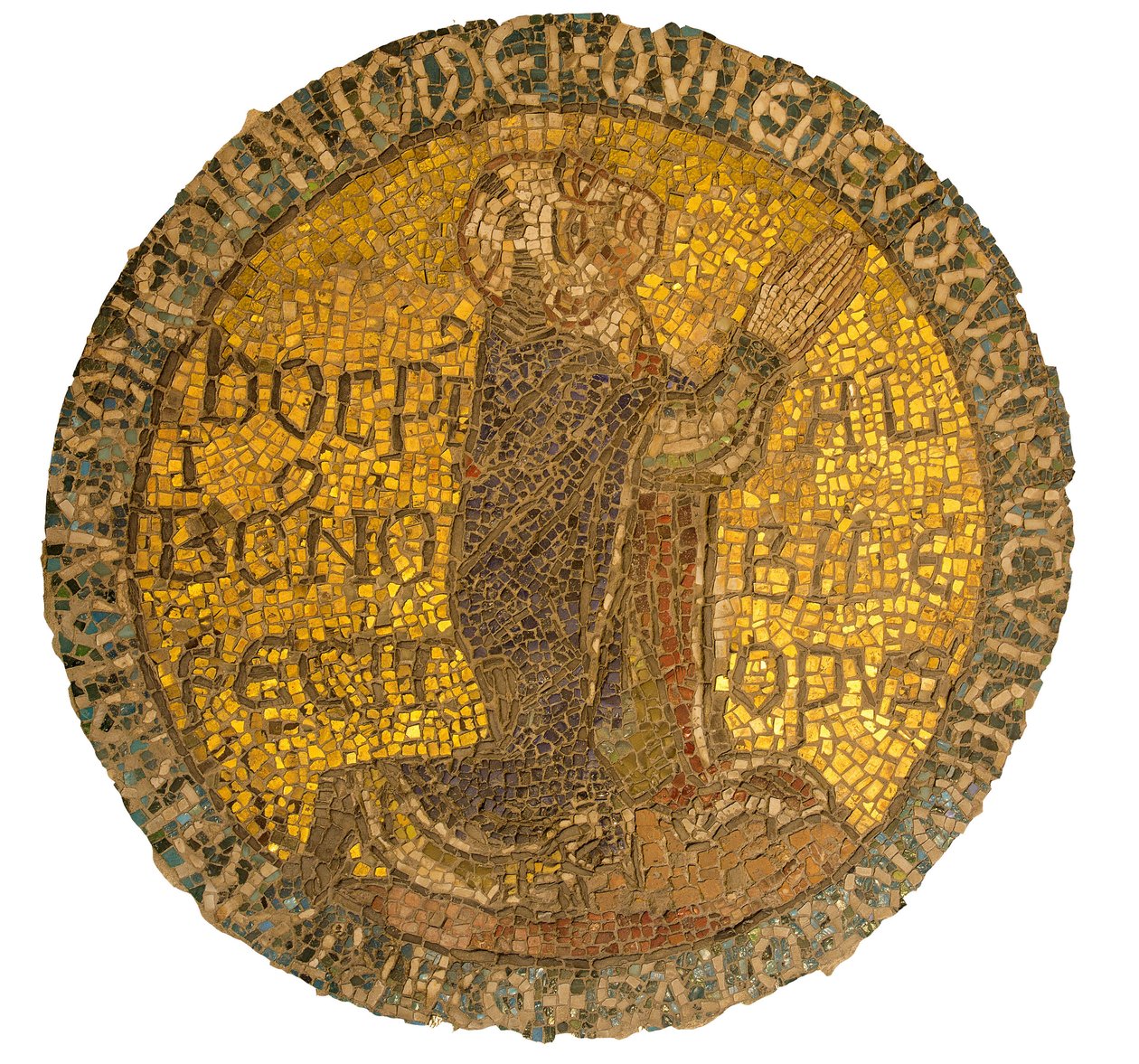 Alberic-munkki (Saint Aubry de Citeaux, kuoli 1109) rukouksessa - Saint-Denis