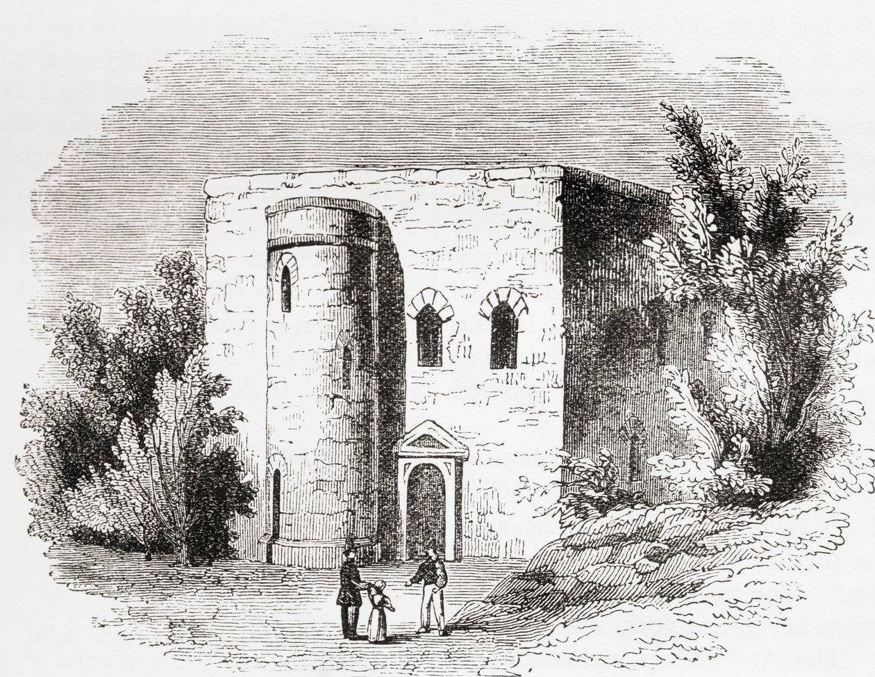 Sanctuary, Westminster Abbey, Lontoo, Englanti, nähty täällä 1800-luvulla. tekijältä . .