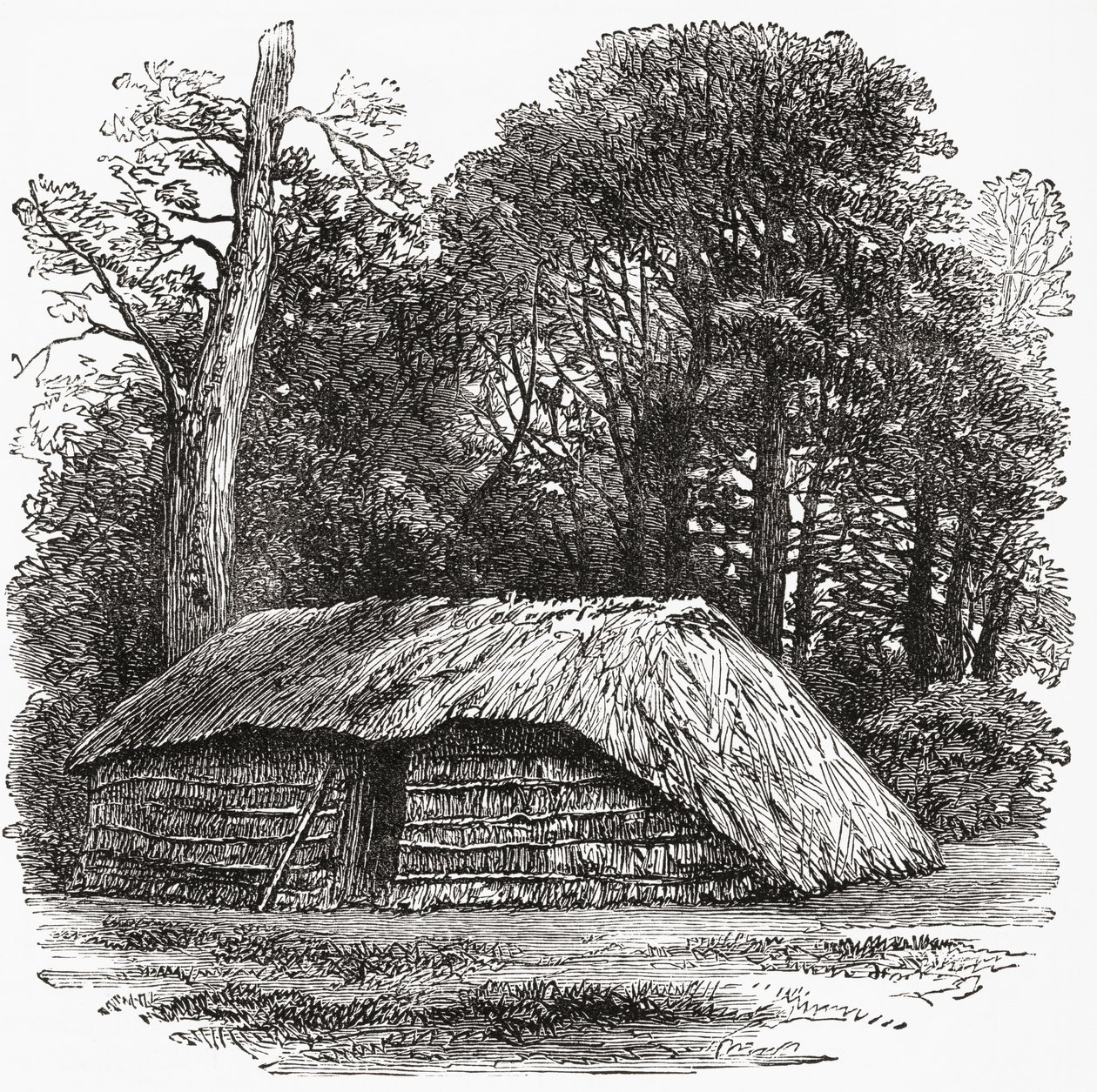 Kota, jossa Sir David Livingstone kuoli 1. toukokuuta 1873 tekijältä . .