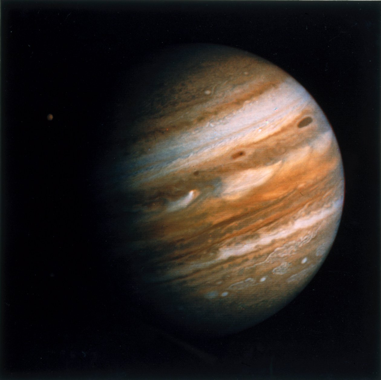 El planeta Júpiter, Voyager 1979 finlandès tekijältä Ferdinand Georg Waldmuller