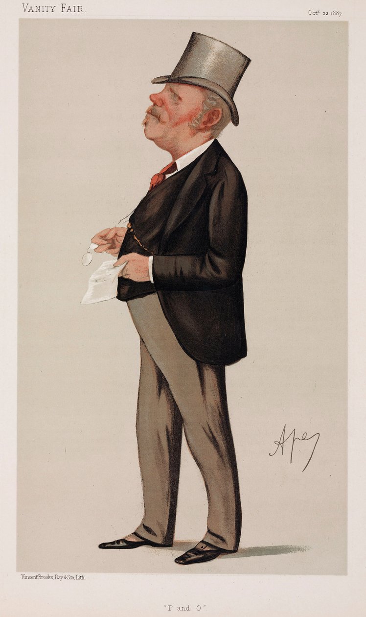 Thomas Sutherland, brittiläinen merenkulkumagnaatti tekijältä Henry Charles Fehr