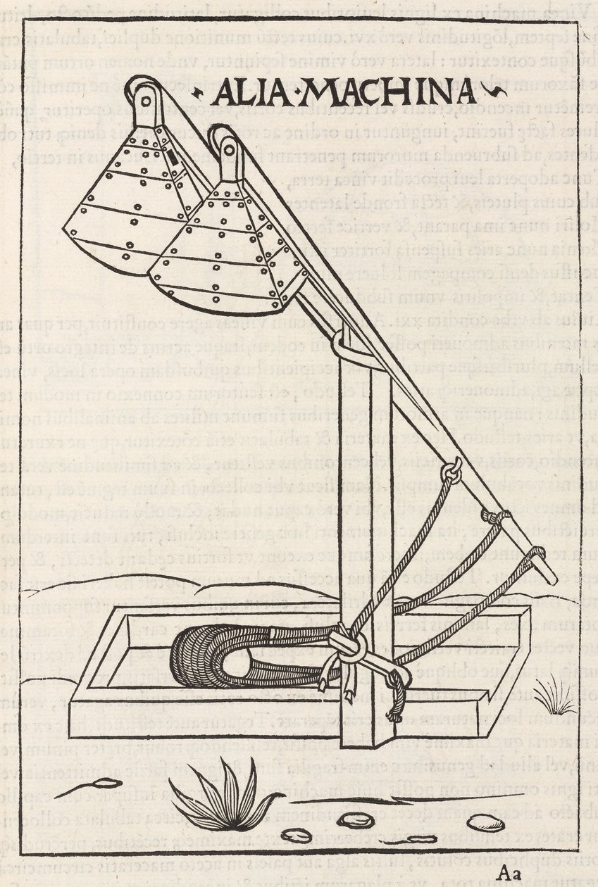 Trebuchet tekijältä Frederick (attr. to) Barnard