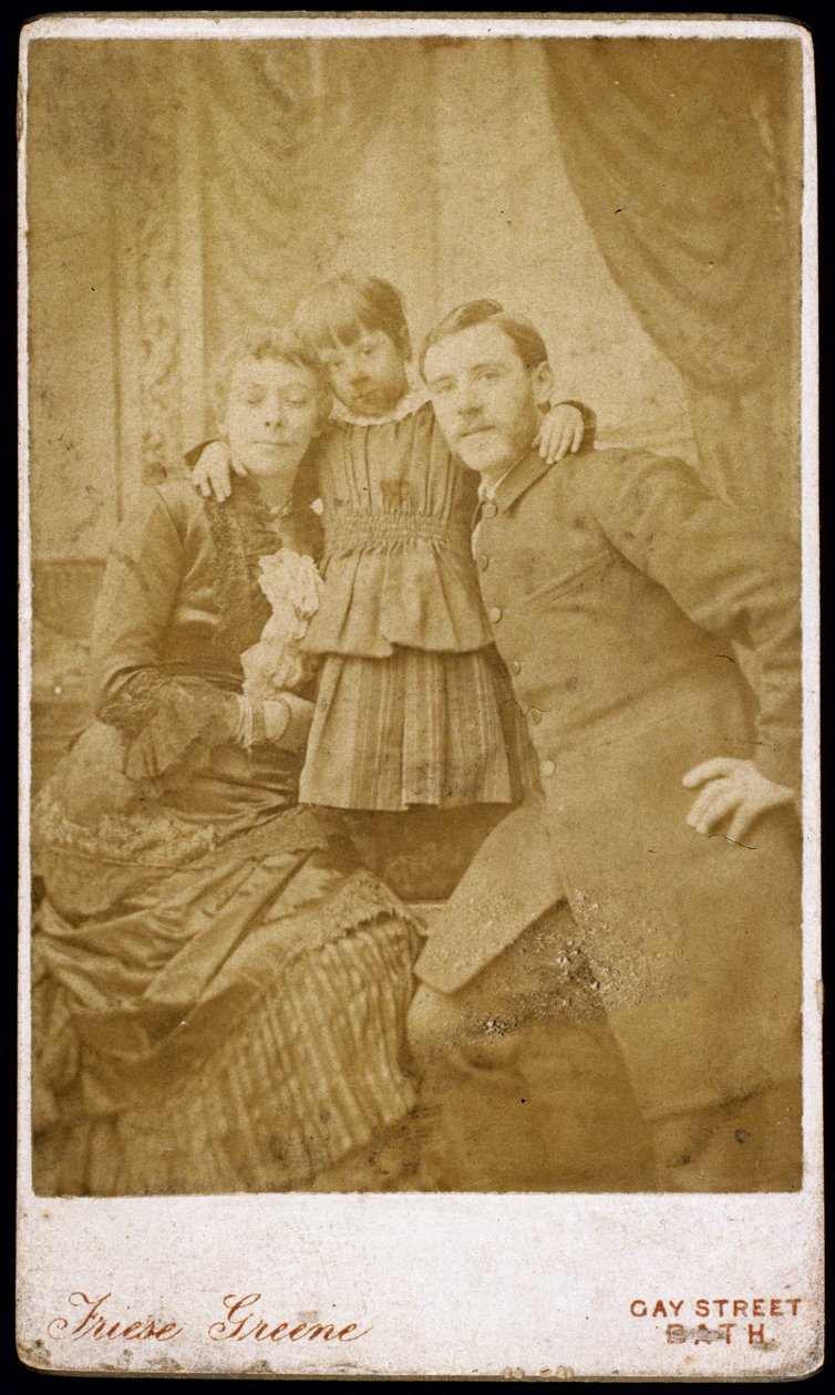 William Friese-Greene, kuvaaja ja perhe, n. 1880 tekijältä Henry Charles Fehr