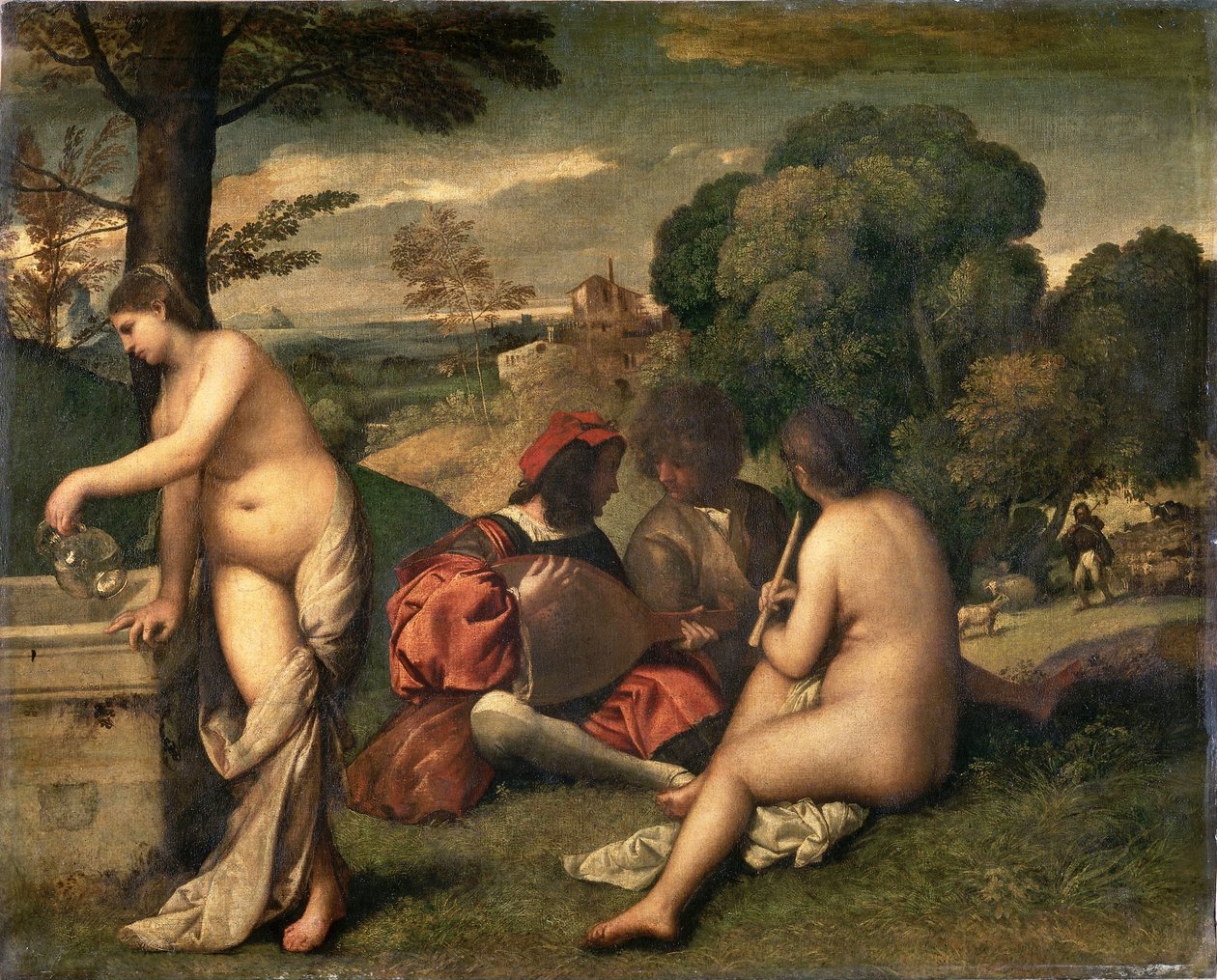 Pastoraalinen konsertti tekijältä Giorgione