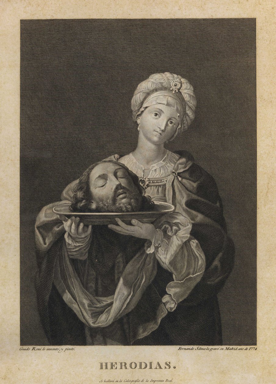 Herodias tekijältä Guido Reni