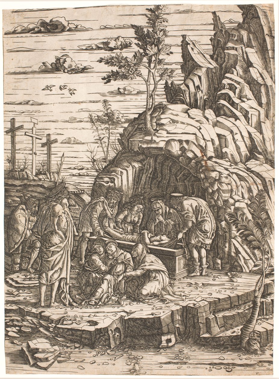 Hautaus tekijältä after Andrea Mantegna