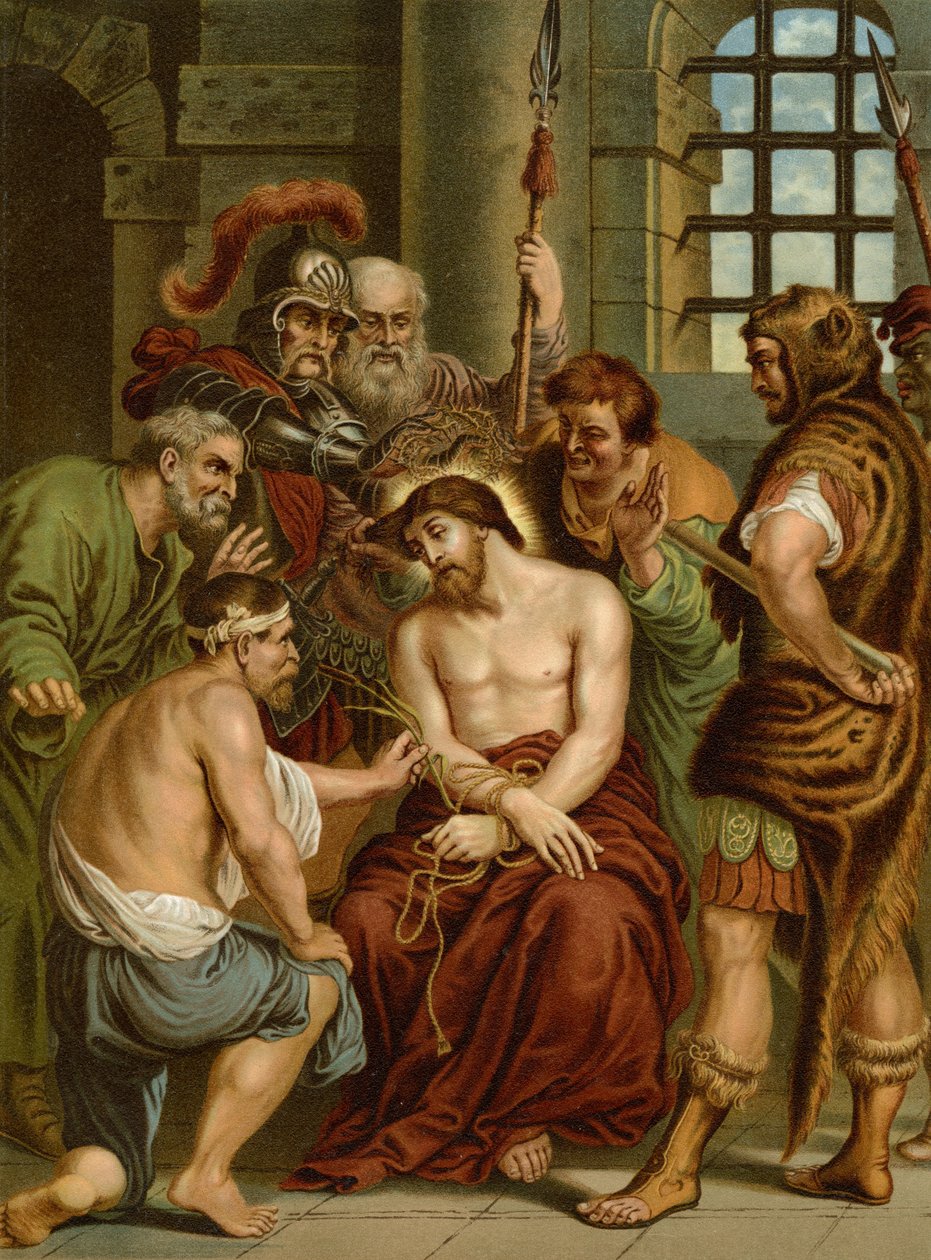 Kristus pilkkasi tekijältä after Anthony van Dyck