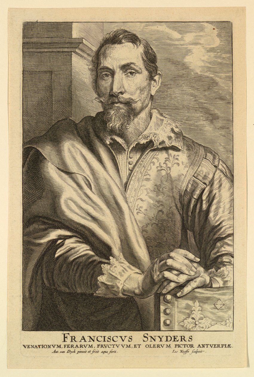 Frans Snydersin muotokuva miesten prinssien ikoneista tekijältä after Anthony van Dyck