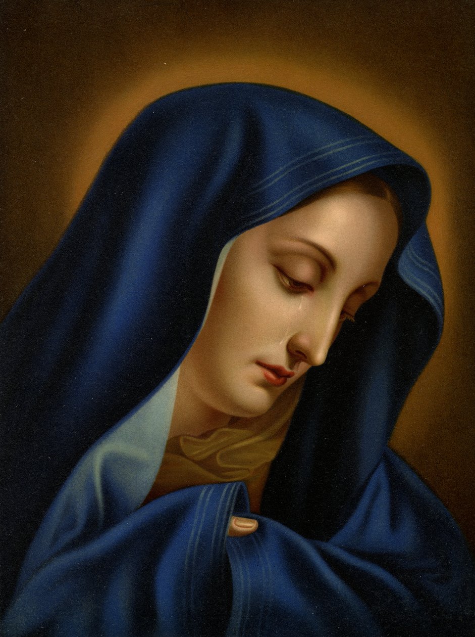 Mater Dolorosa tekijältä after Carlo Dolci