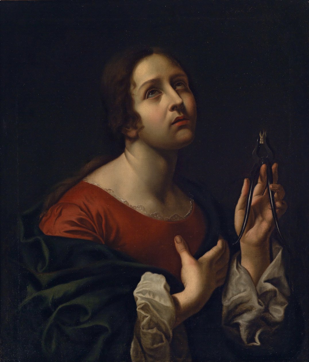 Pyhä Apollonia tekijältä after Carlo Dolci