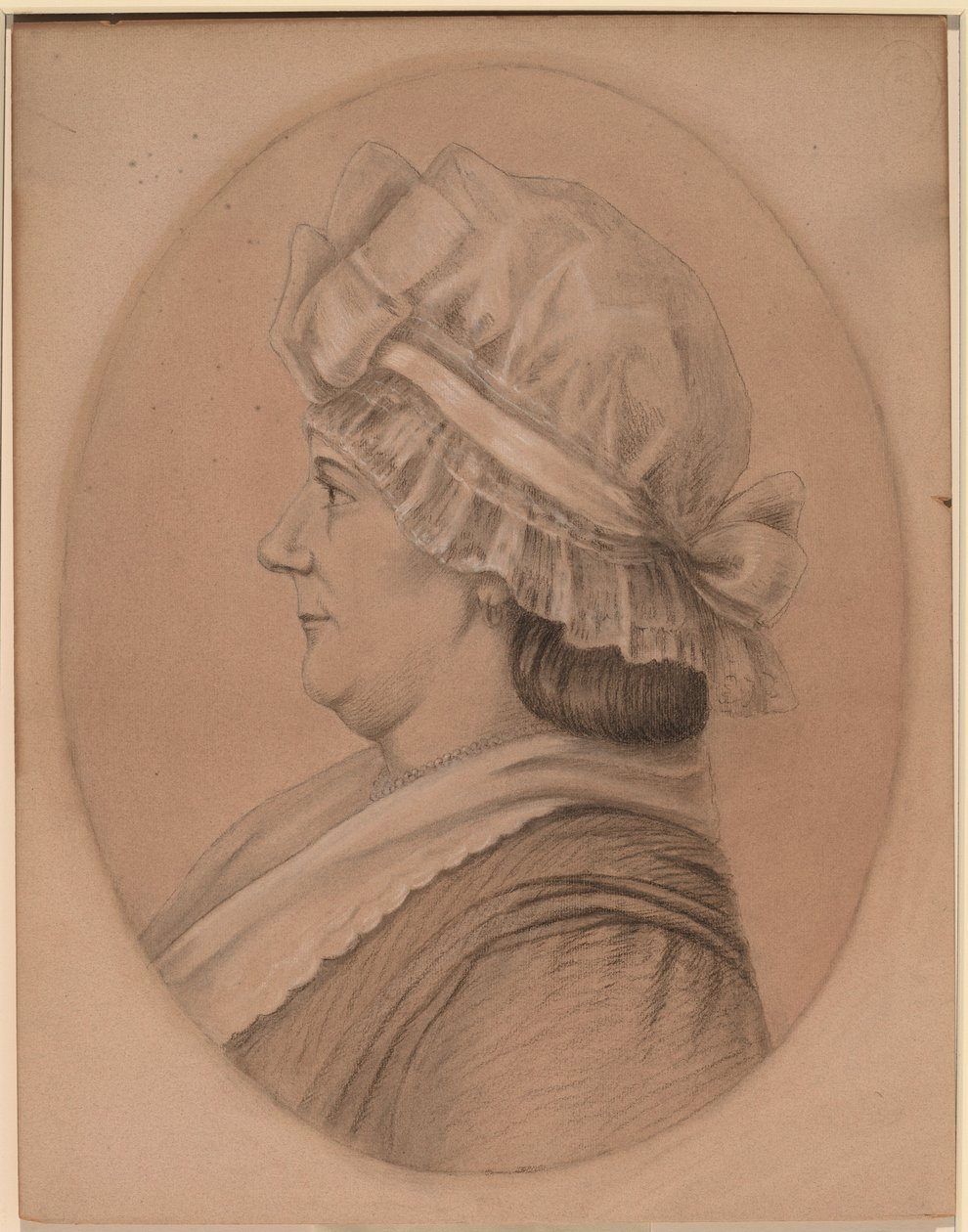 Elizabeth Marius Kemper tekijältä after Charles B. J. Févret de Saint Mémin American 19th Century