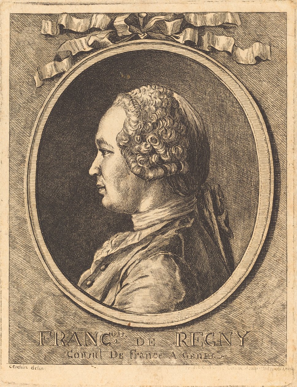 Francois de Regny tekijältä after Charles Nicolas Cochin II