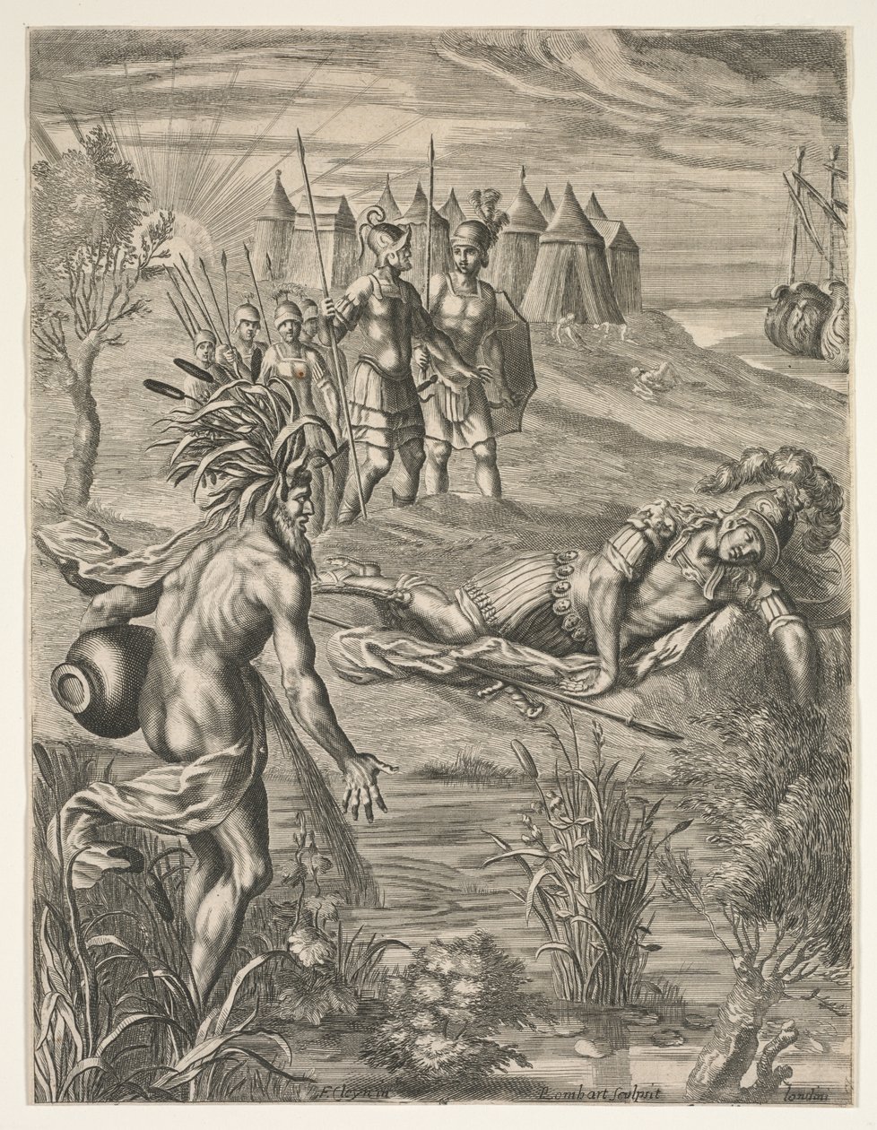 Aeneid tekijältä after Francis Cleyn