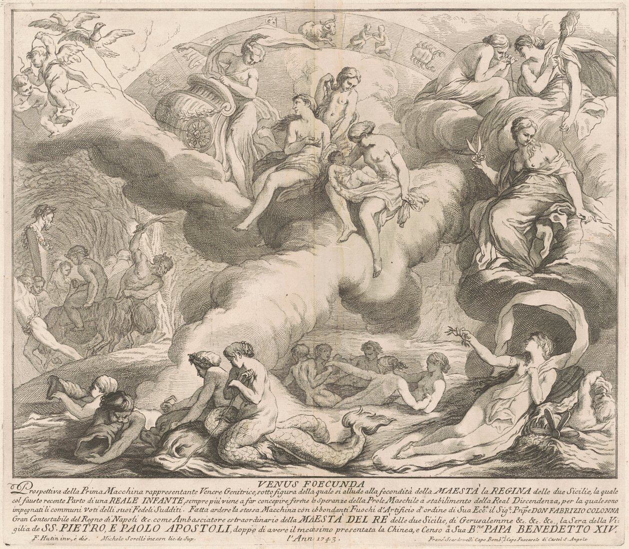 Kiinan Prima Macchina 1743: Venus Genetrix tekijältä after François Hutin Miguel de Sorellò
