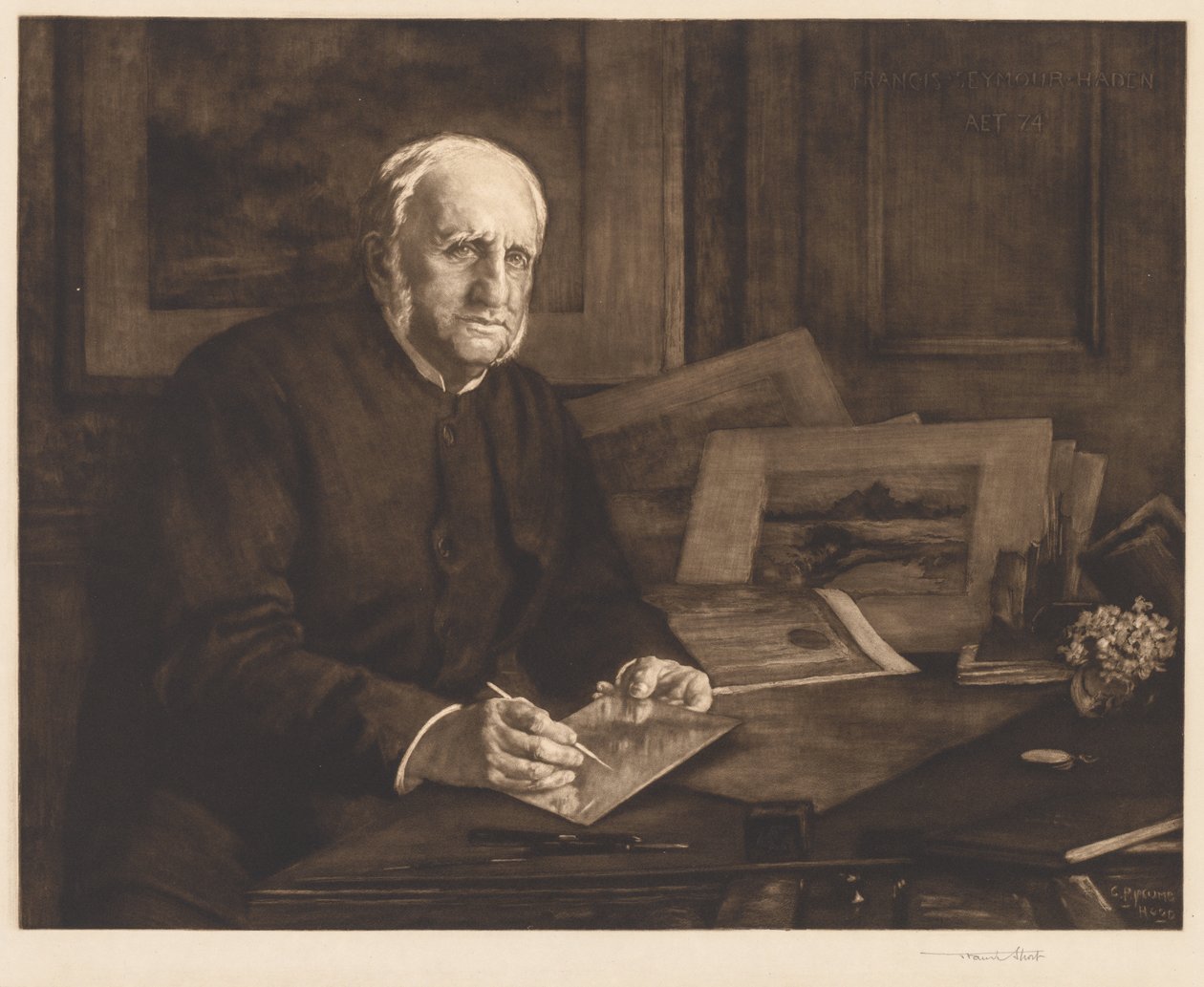 Sir Francis Seymour Hadenfinnish tekijältä after George Percy Jacomb Hood
