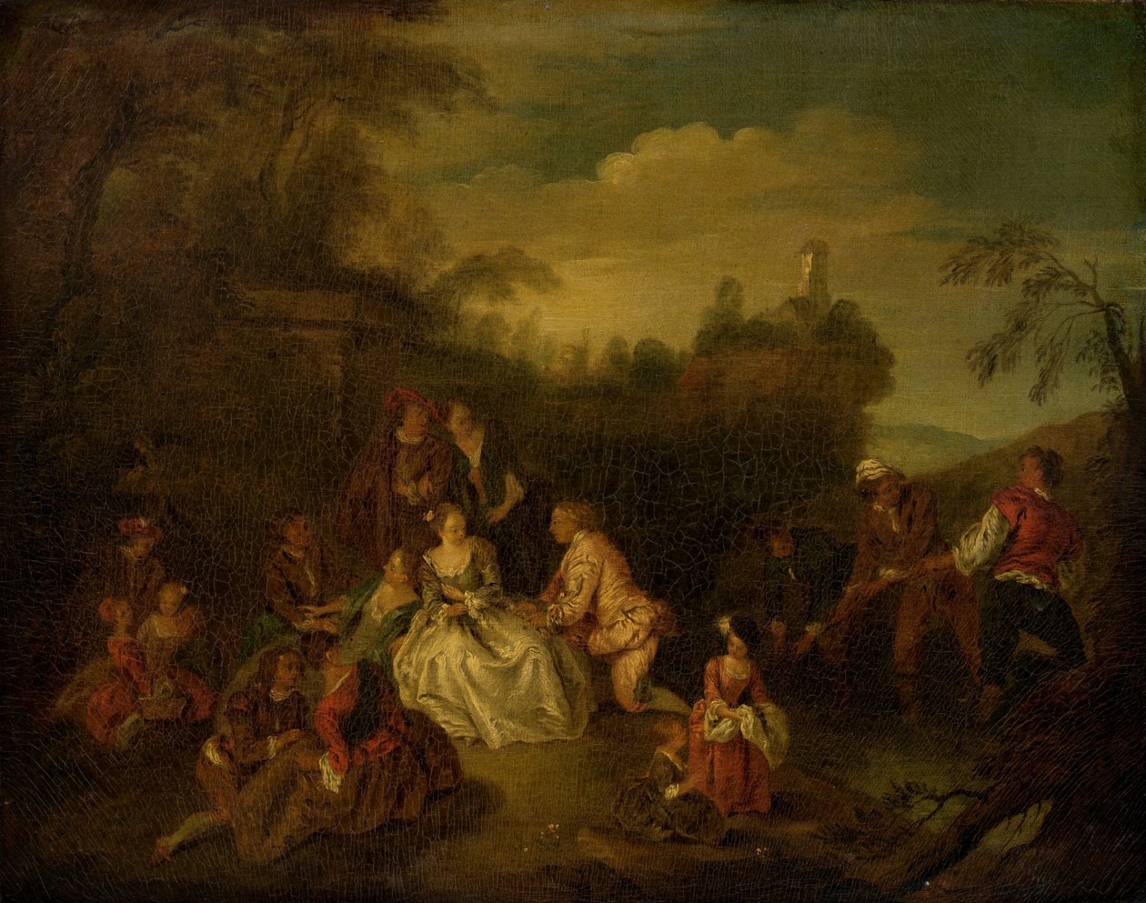 Kalastajien lahja tekijältä after Jean Baptiste Joseph Pater