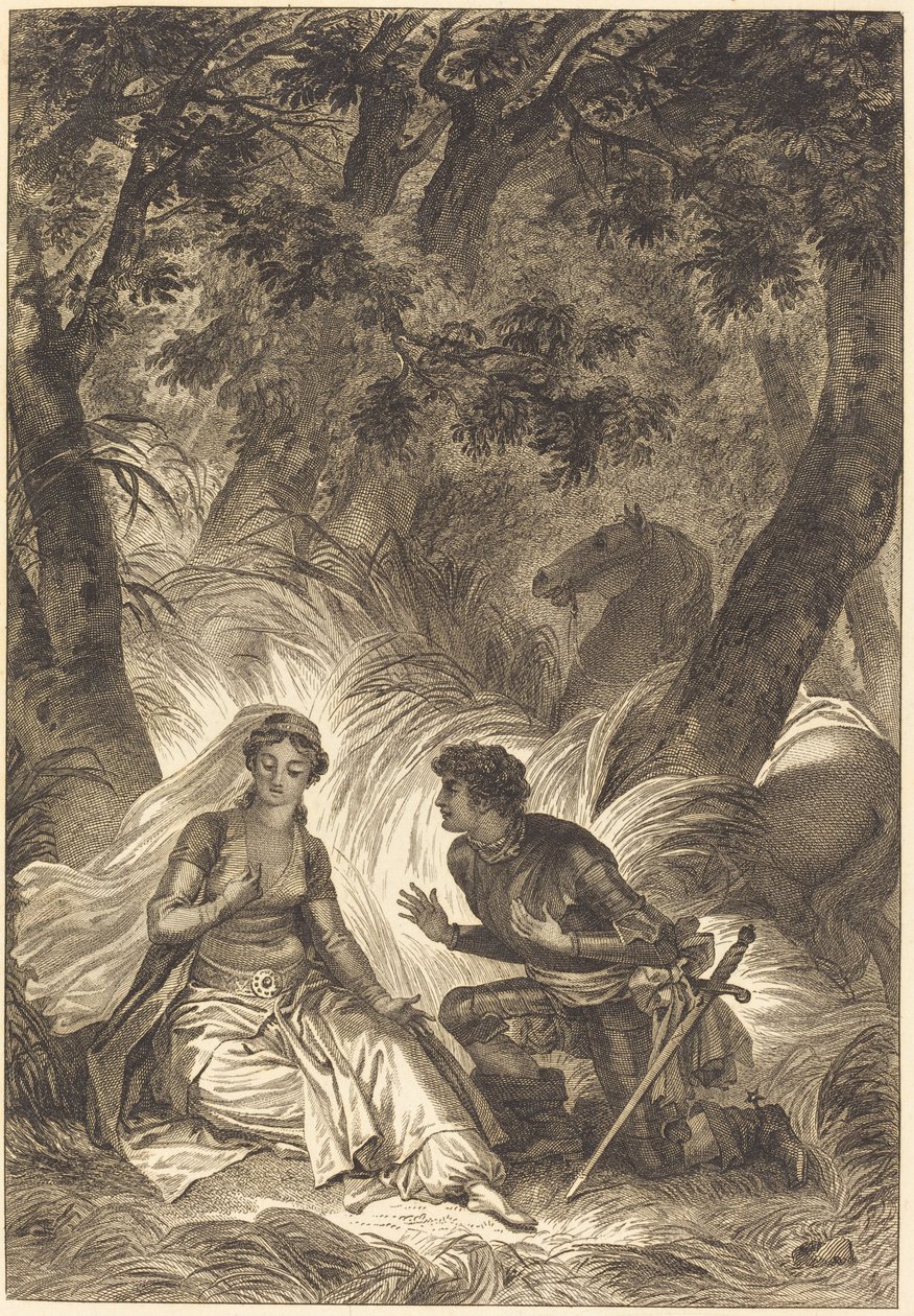 Garben kuninkaan morsian: Ritari tekijältä after Jean Honoré Fragonard