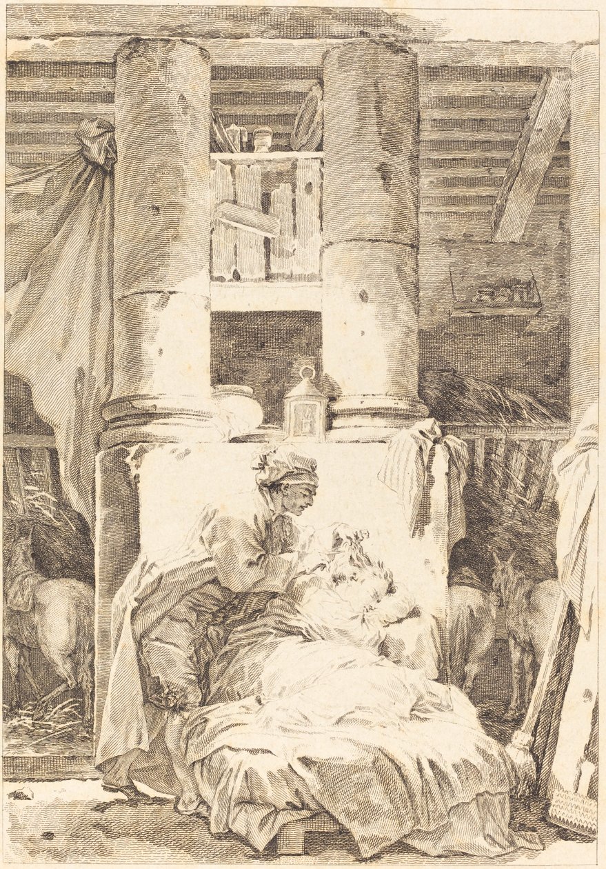 muulimies tekijältä after Jean Honoré Fragonard