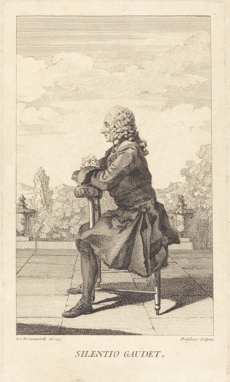 Jean-Baptiste-Francois Durey de Meinières tekijältä after Louis de Carrogis Jean Baptiste Delafosse called Carmontelle