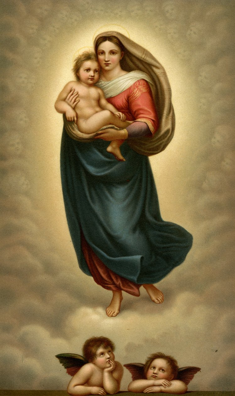 Madonna san Sista, Sistine Madonna tekijältä after Raphael