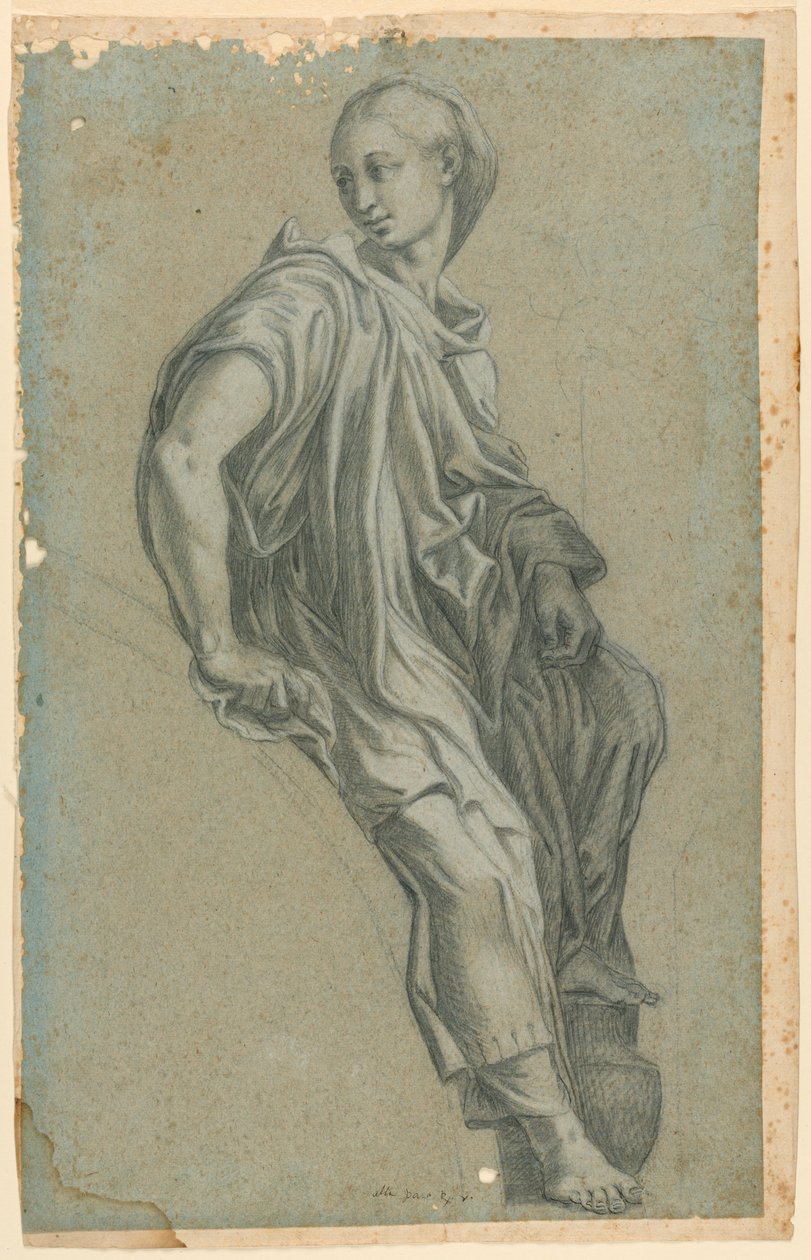 Phrygian Sybil Rafaelin freskosta St. Maria della Pacessa tekijältä after Raphael