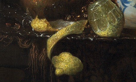 Asetelma Nautilus Cupin kanssa tekijältä after Willem Kalf