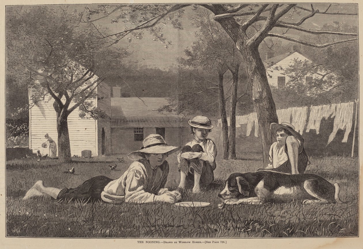El Nooningfinnish tekijältä Winslow Homer