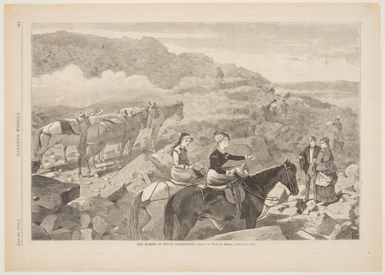 Mount Washingtonin huippukokous tekijältä Winslow Homer